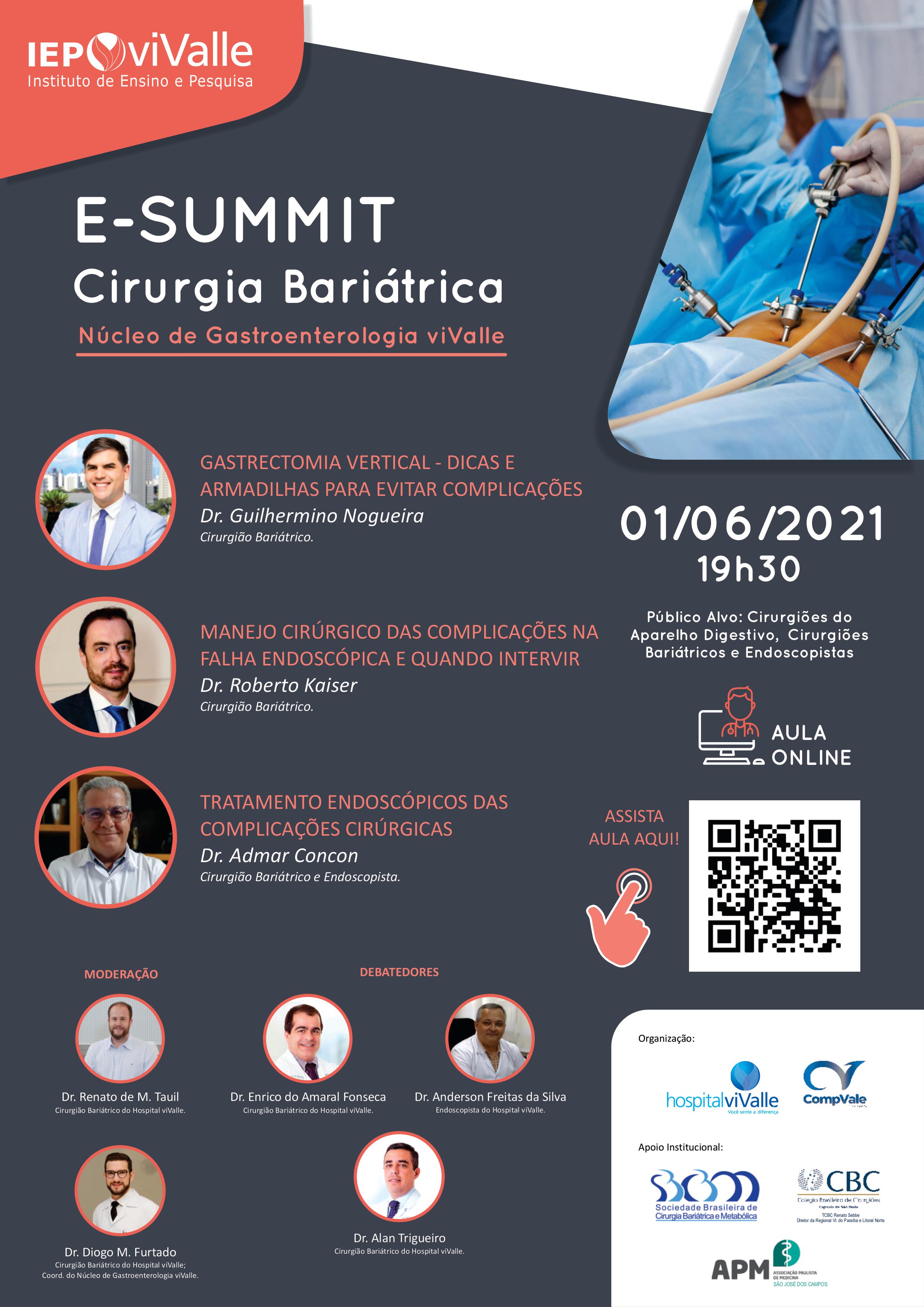 Evento Apoiado E Summit Cirurgia Bari Trica Sbcbm