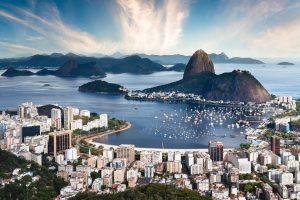 Rio,De,Janeiro,Aerial,Skyline,-,Brazil